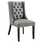 Baronet Button Tufted Fabric Dining Chair by Modway