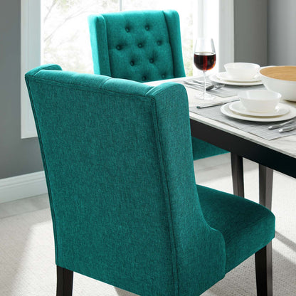 Baronet Button Tufted Fabric Dining Chair by Modway