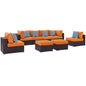 Convene 8 Piece Outdoor Patio Sectional Set by Modway