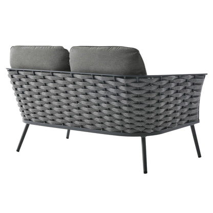 Stance Outdoor Patio Aluminum Loveseat by Modway