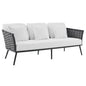 Stance Outdoor Patio Aluminum Sofa by Modway