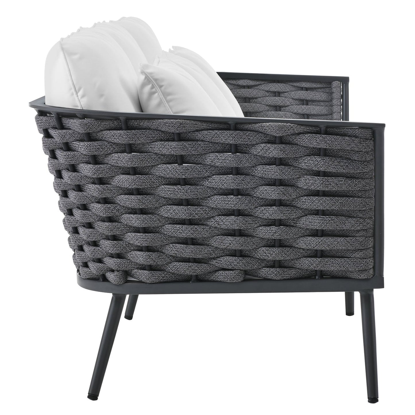 Stance Outdoor Patio Aluminum Sofa by Modway