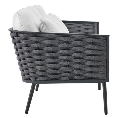 Stance Outdoor Patio Aluminum Sofa by Modway