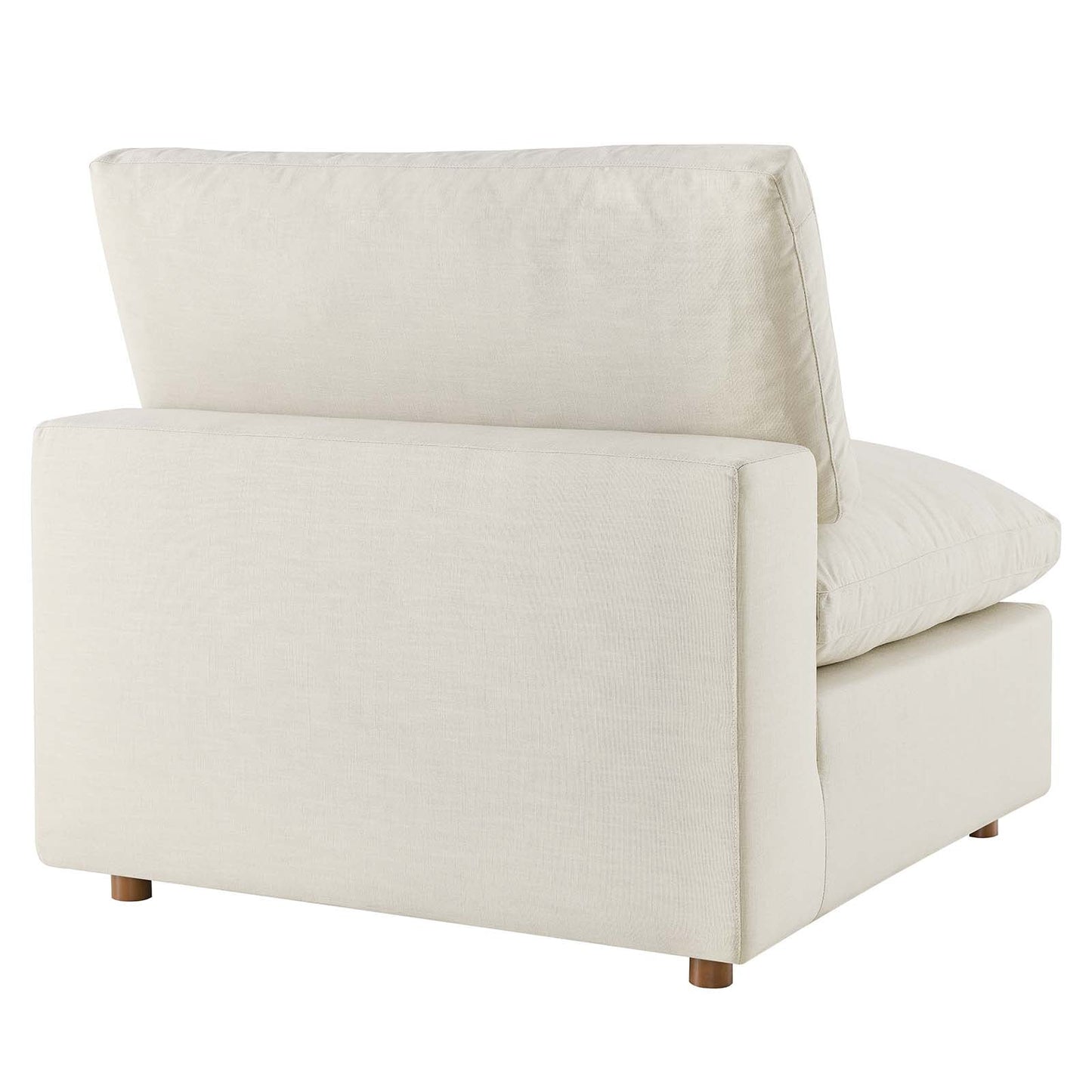 Commix 5-Piece Down Filled Overstuffed Armless Sectional Sofa by Modway