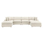 Commix 6-Piece Down Filled Overstuffed Sectional Sofa by Modway