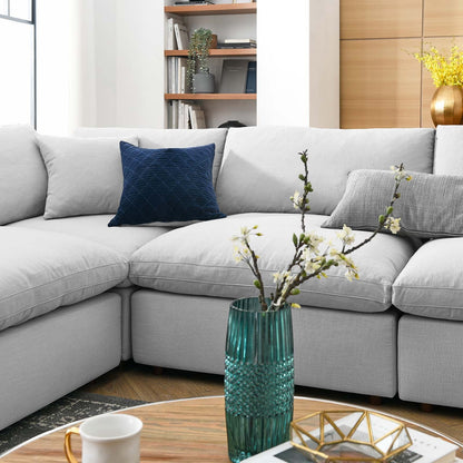 Commix 8-Piece Down Filled Overstuffed Sectional Sofa by Modway