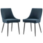 Viscount Upholstered Fabric Dining Chairs Set of 2 by Modway