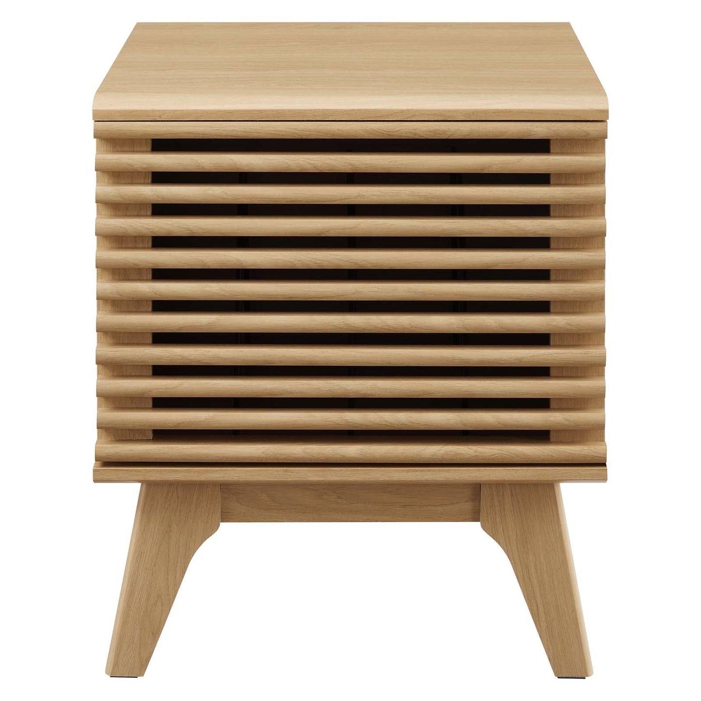 Render Vinyl Record Display Stand by Modway