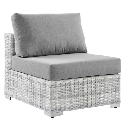 Convene Outdoor Patio Armless Chair by Modway