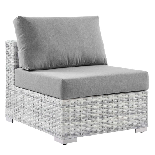 Convene Outdoor Patio Armless Chair by Modway
