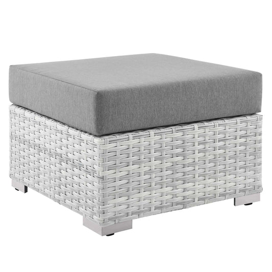Convene Outdoor Patio Ottoman by Modway