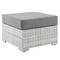 Convene Outdoor Patio Ottoman by Modway