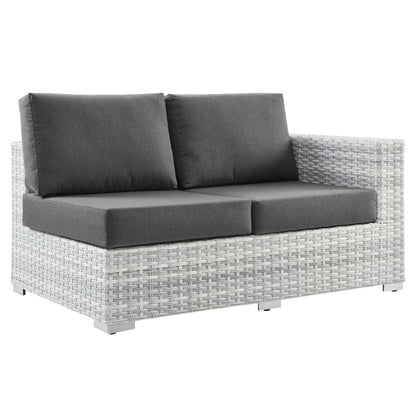 Convene Outdoor Patio Right-Arm Loveseat by Modway