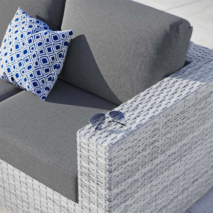 Convene Outdoor Patio Right-Arm Loveseat by Modway
