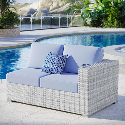 Convene Outdoor Patio Right-Arm Loveseat by Modway