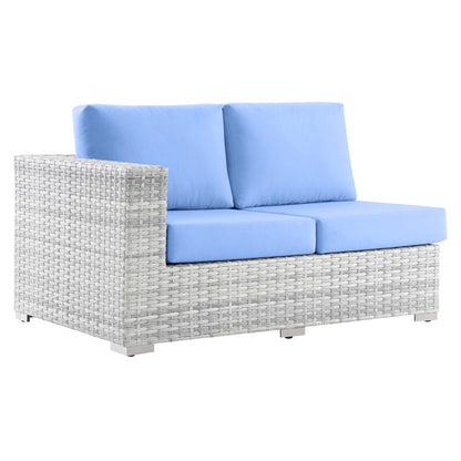 Convene Outdoor Patio Left-Arm Loveseat by Modway