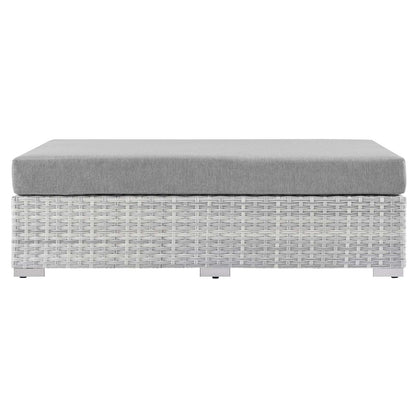 Convene Outdoor Patio Rectangular Ottoman by Modway
