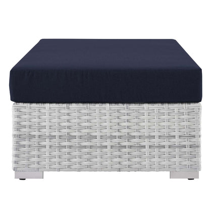Convene Outdoor Patio Rectangular Ottoman by Modway