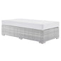 Convene Outdoor Patio Rectangular Ottoman by Modway