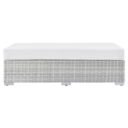 Convene Outdoor Patio Rectangular Ottoman by Modway