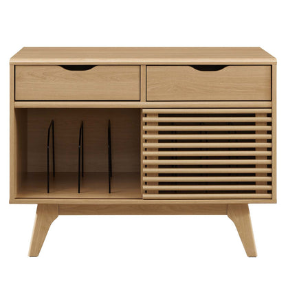 Render Vinyl Record Display Stand by Modway