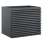 Render 24" Wall-Mount Bathroom Vanity Cabinet (Sink Basin Not Included) by Modway