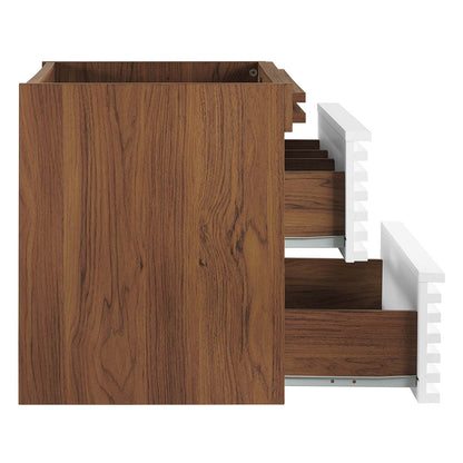 Render 24" Wall-Mount Bathroom Vanity Cabinet (Sink Basin Not Included) by Modway