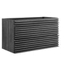 Render 36" Wall-Mount Bathroom Vanity Cabinet (Sink Basin Not Included) by Modway
