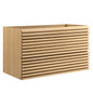 Render 36" Wall-Mount Bathroom Vanity Cabinet (Sink Basin Not Included) by Modway
