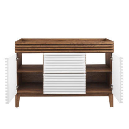 Render 48" Single Sink Compatible (not included) Bathroom Vanity Cabinet by Modway