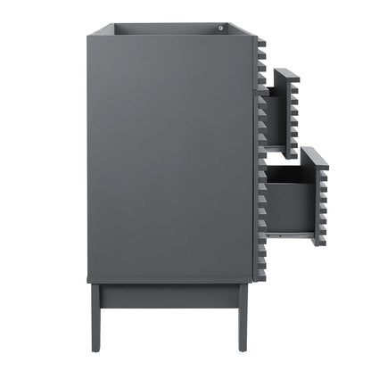 Render 48" Double Sink Compatible (Not Included) Bathroom Vanity Cabinet by Modway