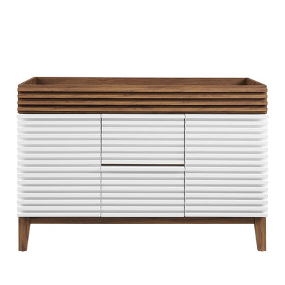 Render 48" Double Sink Compatible (Not Included) Bathroom Vanity Cabinet by Modway