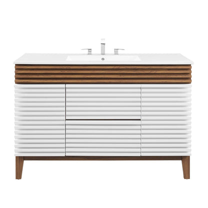 Render 48" Single Sink Bathroom Vanity by Modway