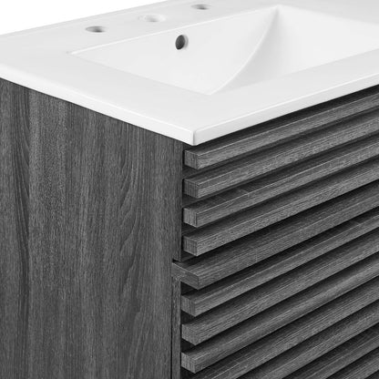 Render 48" Double Sink Bathroom Vanity by Modway
