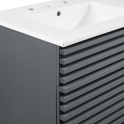 Render 48" Double Sink Bathroom Vanity by Modway