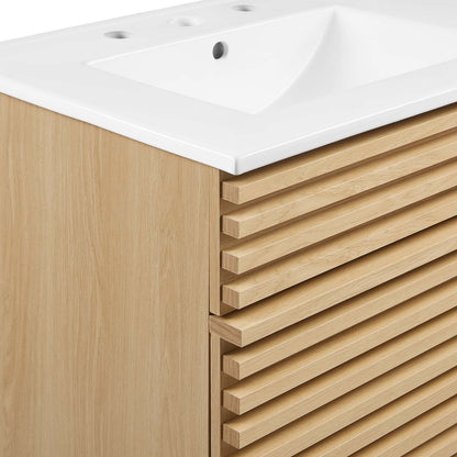 Render 48" Double Sink Bathroom Vanity by Modway