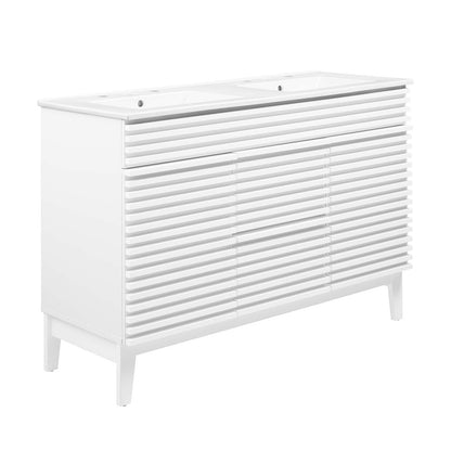 Render 48" Double Sink Bathroom Vanity by Modway