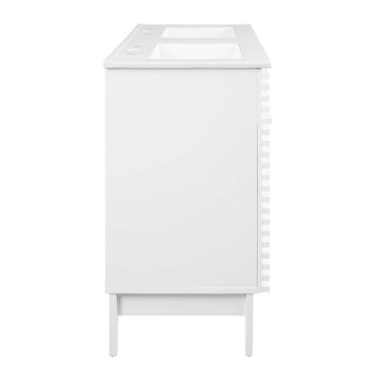 Render 48" Double Sink Bathroom Vanity by Modway