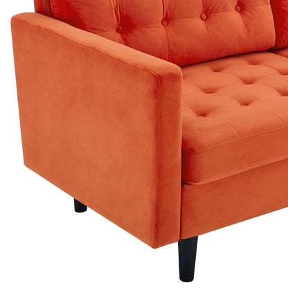Exalt Tufted Performance Velvet Sofa by Modway