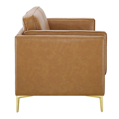 Kaiya Vegan Leather Sofa by Modway