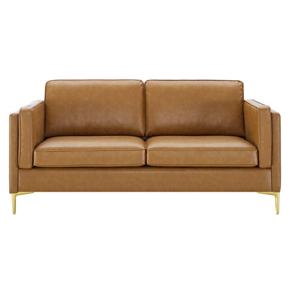 Kaiya Vegan Leather Sofa by Modway