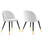 Cordial Dining Chairs Set of 2 by Modway
