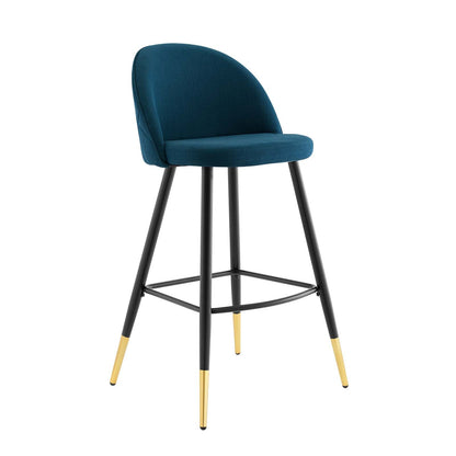Cordial Fabric Bar Stools Set of 2 by Modway