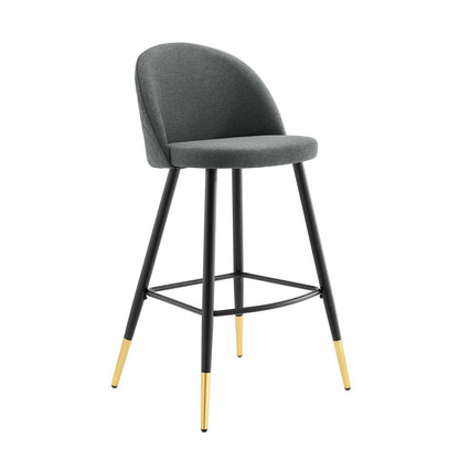 Cordial Fabric Bar Stools Set of 2 by Modway