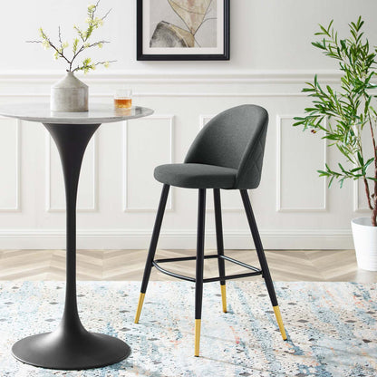 Cordial Fabric Bar Stools Set of 2 by Modway