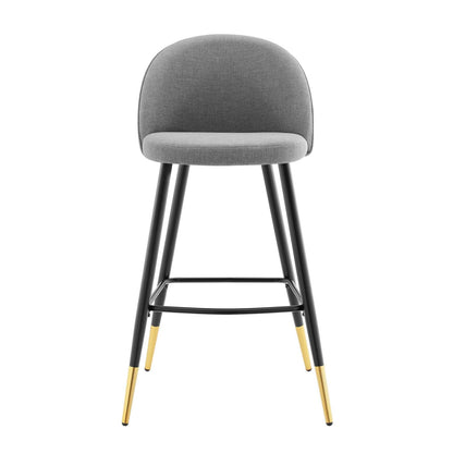 Cordial Fabric Bar Stools Set of 2 by Modway