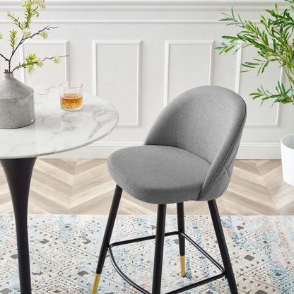 Cordial Fabric Bar Stools Set of 2 by Modway