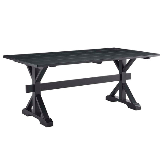 Windchime 71" Wood Dining Table by Modway