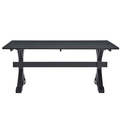 Windchime 71" Wood Dining Table by Modway