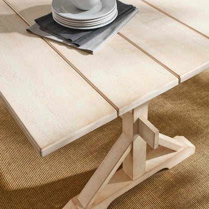 Windchime 71" Wood Dining Table by Modway